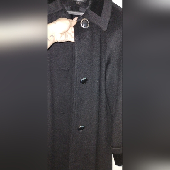 Jofeld velvet cuffed trench coat - Picture 4 of 7